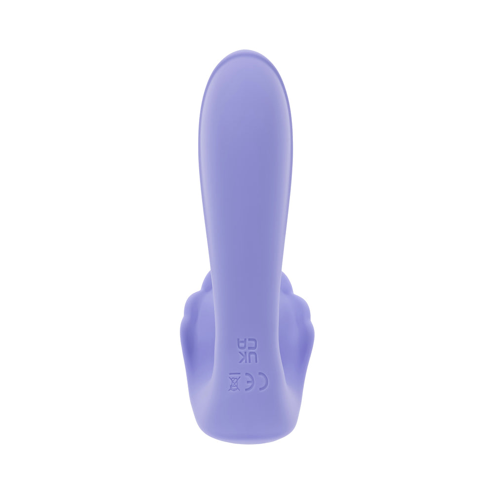 Playboy Lilac Fantasy Dual Vibrator – Light Purple