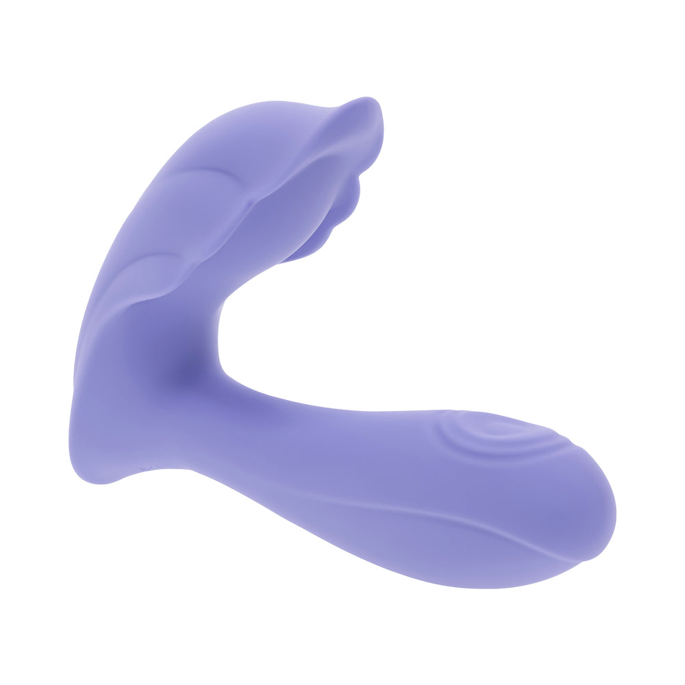 Playboy Lilac Fantasy Dual Vibrator – Light Purple
