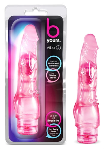 Blush Cock Vibe #4 Vibrating Toy – Pink