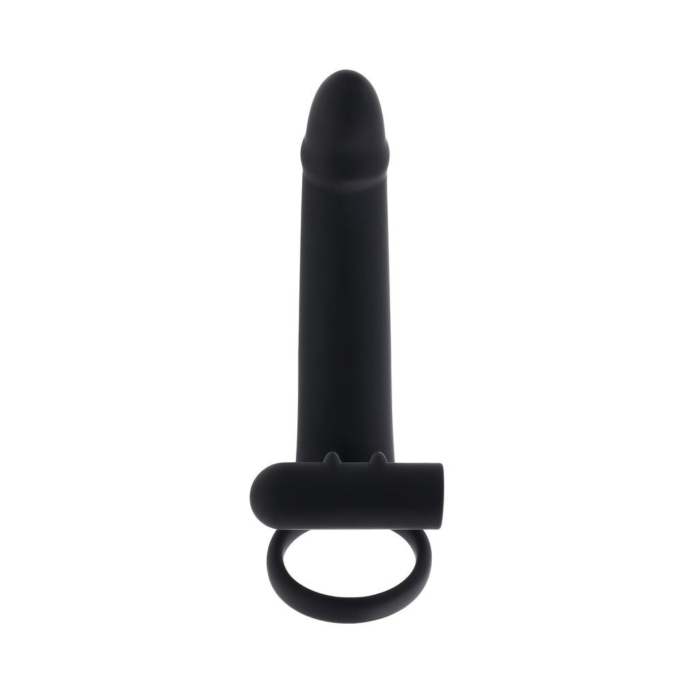 Gender X Full Swing Black Vibrating Ring with Remote Control