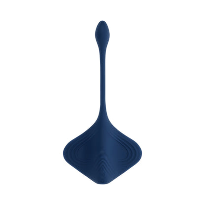 Gender X Daily Grind Vibrating Toy – Blue – Stingray Shape
