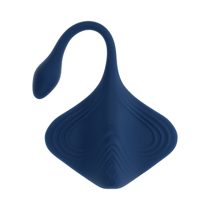 Gender X Daily Grind Vibrating Toy – Blue – Stingray Shape