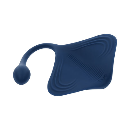 Gender X Daily Grind Vibrating Toy – Blue – Stingray Shape