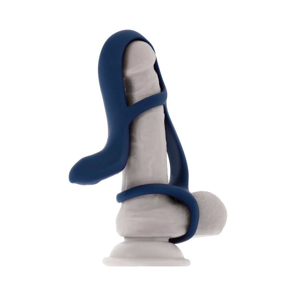 Zero Tolerance Big Time Blue Remote-Controlled Silicone Enlarger