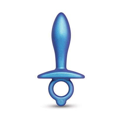 b-Vibe Slide Silicone Butt Plug – Blue – Waterproof