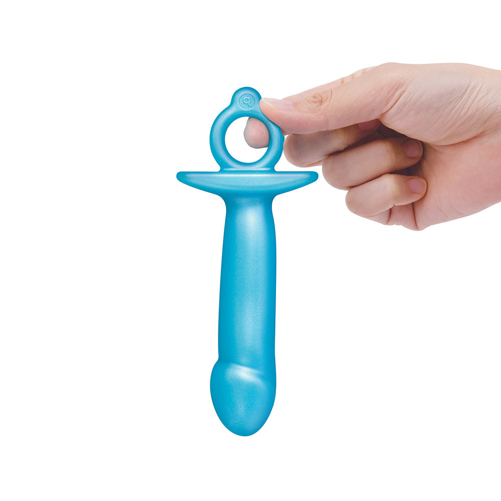 b-Vibe Lil Dil Silicone Anal Dildo – Blue