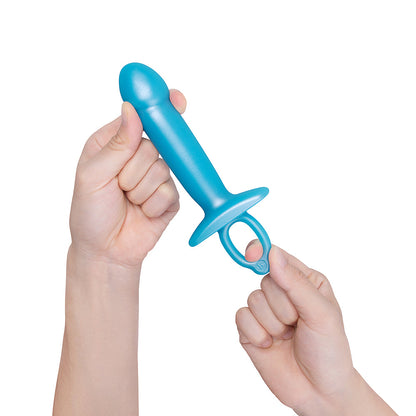 b-Vibe Lil Dil Silicone Anal Dildo – Blue