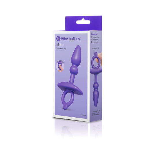 b-Vibe Dart Silicone Anal Plug – Blue – Waterproof