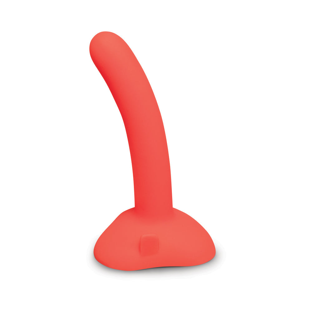 b-Vibe Beginners Strap-On Harness Set with 5 in. Silicone Dildo Peg - Orange