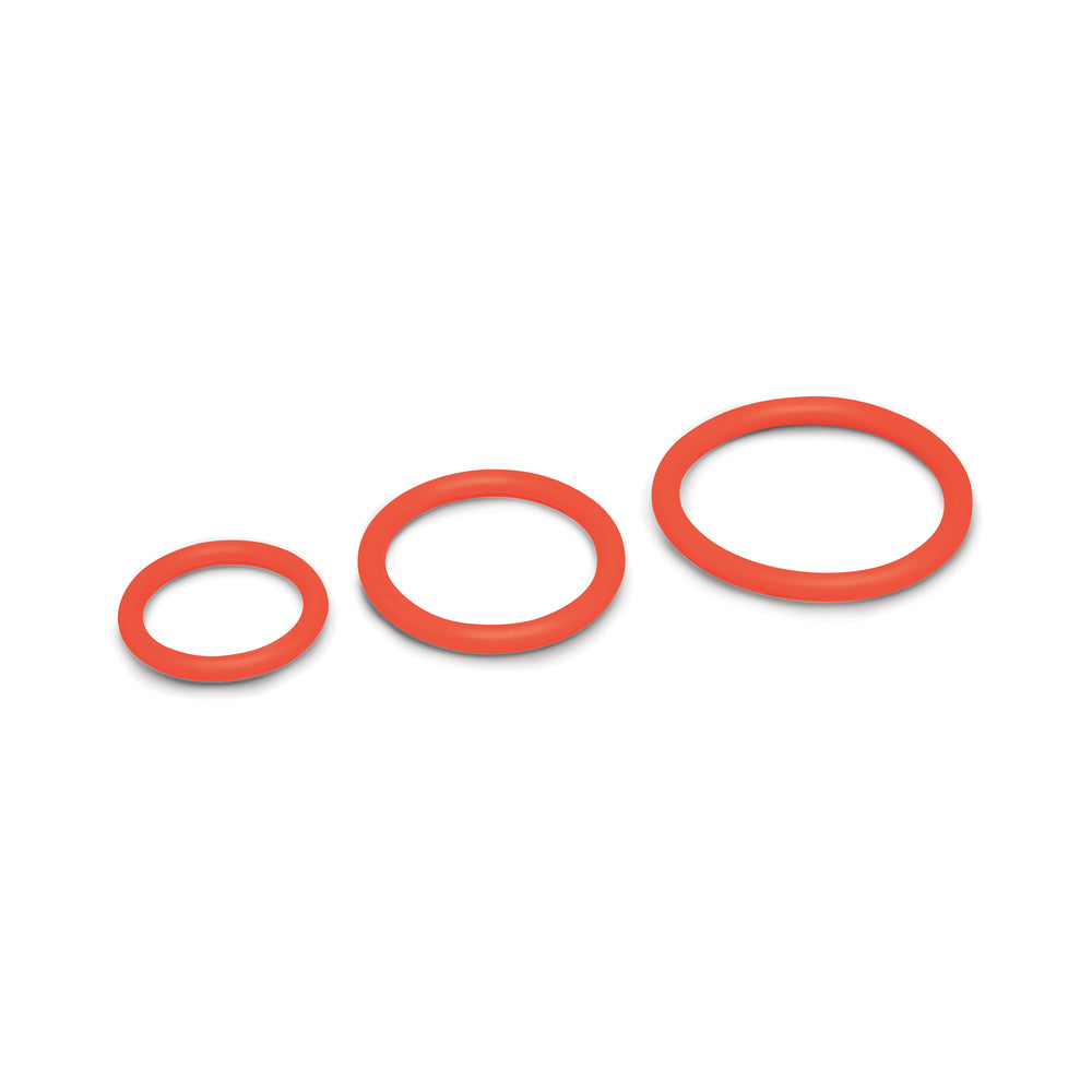 b-Vibe Beginners Strap-On Harness Set with 5 in. Silicone Dildo Peg - Orange