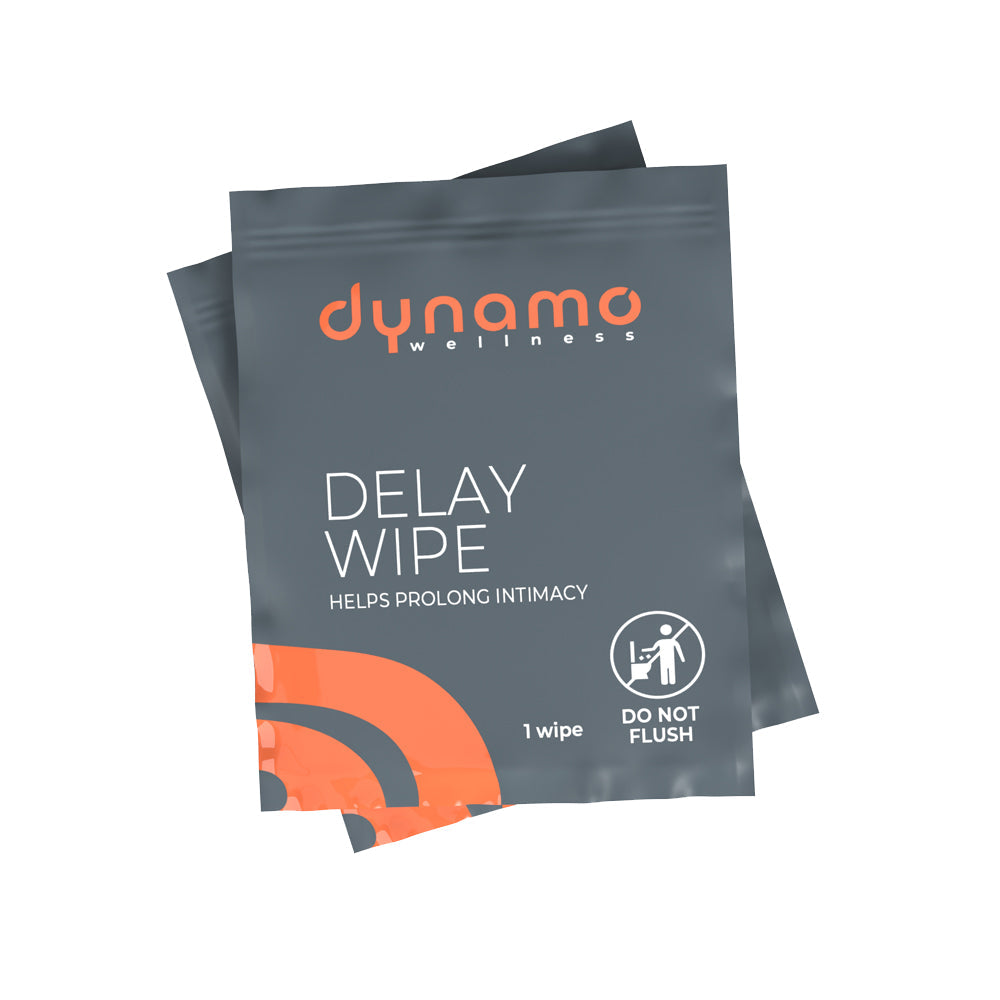 Dynamo Wellness Delay Wipe – 4% Benzocaine – Candy Bowl of 144