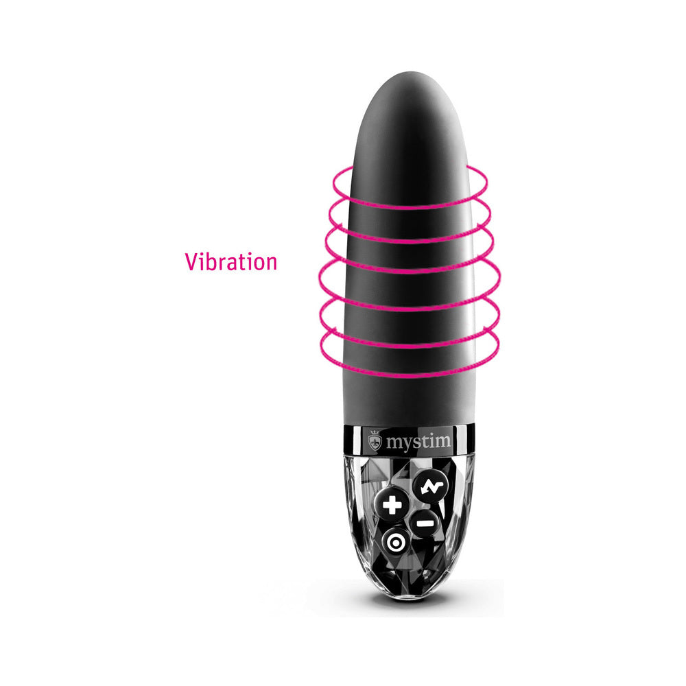 Mystim Sleak Freak E-Stim Vibrator – Black