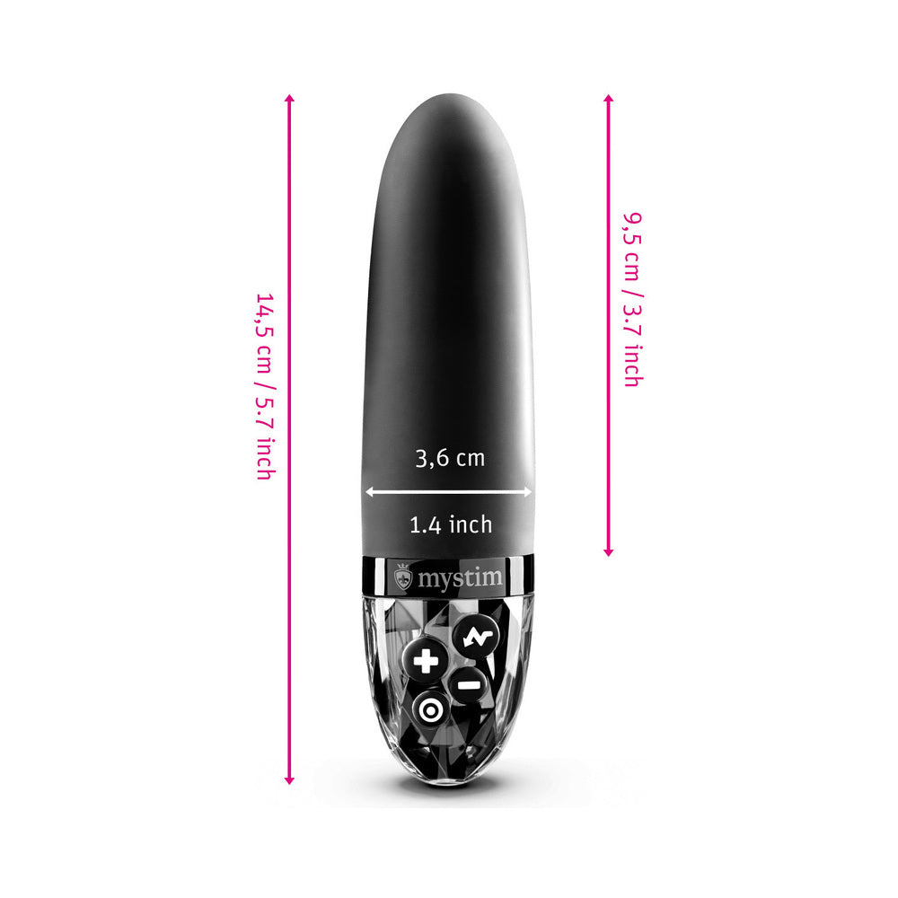 Mystim Sleak Freak E-Stim Vibrator – Black
