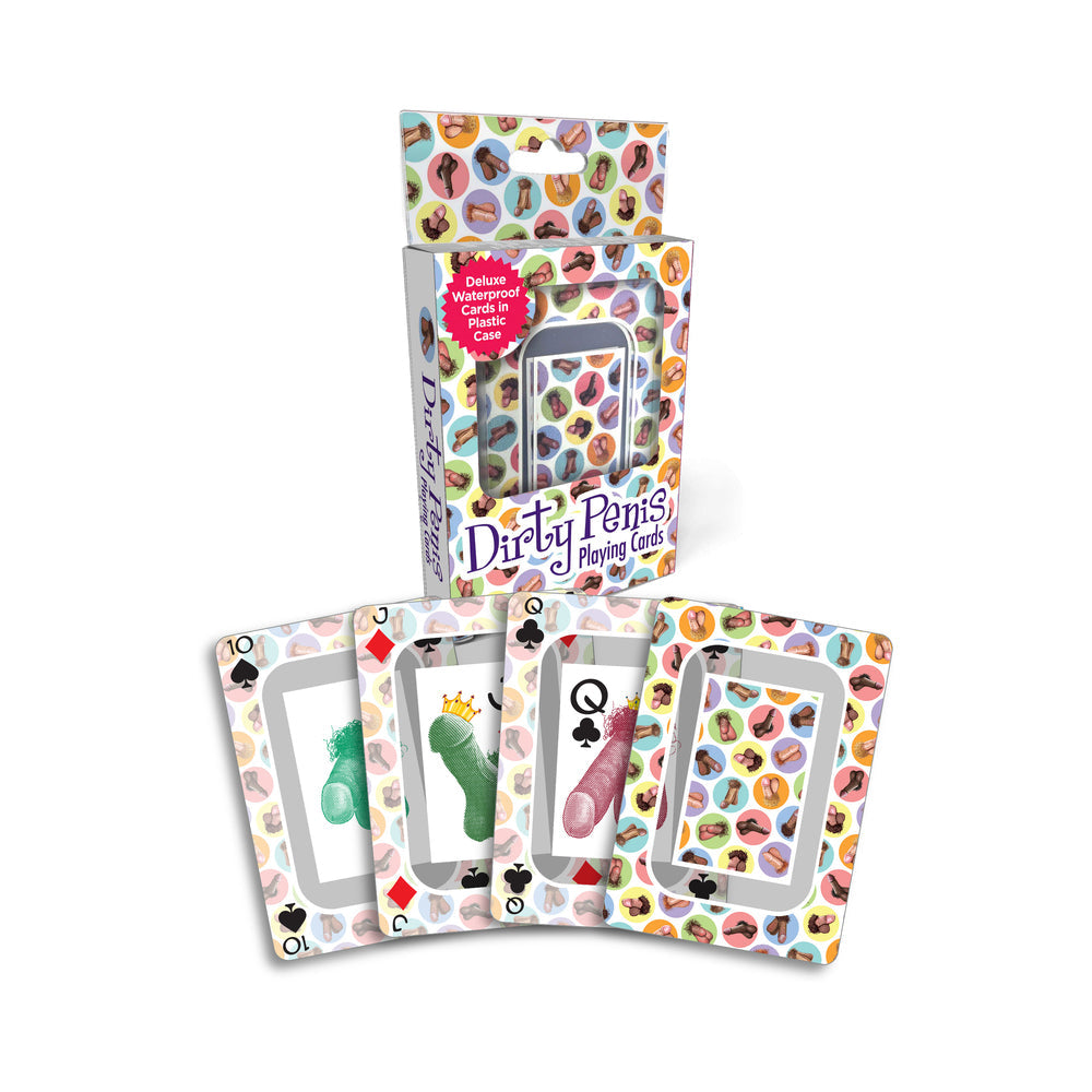 Little Genie Dirty Penis Waterproof Playing Cards – Assorted Colors