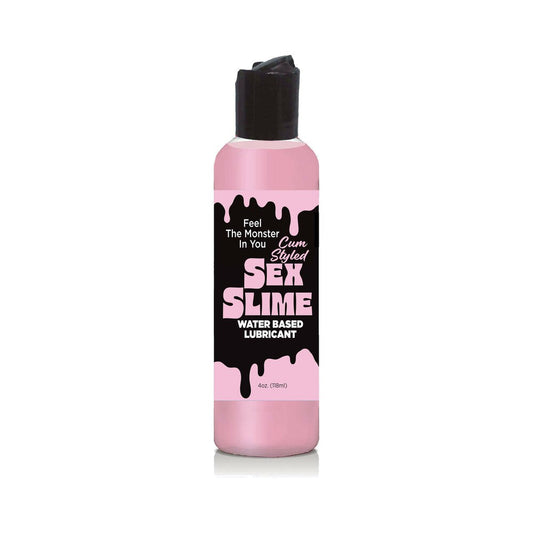 Little Genie Sex Slime Opaque Pink Water-Based Lubricant – 4 oz
