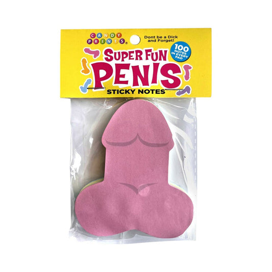 Little Genie Super Fun Penis Sticky Notes – Multicolored