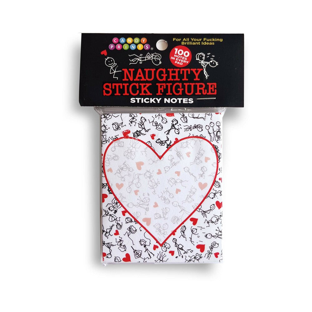 Little Genie Naughty Stick Figure Sticky Notes – Assorted Colors