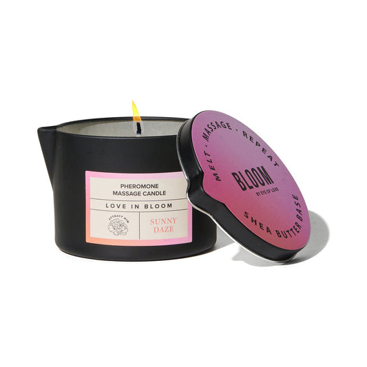 Eye of Love Bloom Pheromone Massage Candle Sunny Daze – 5 oz – Wax