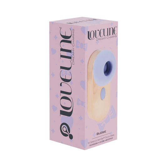 LoveLine Budsie Rechargeable Vibrator with AirTap Technology – Lavender