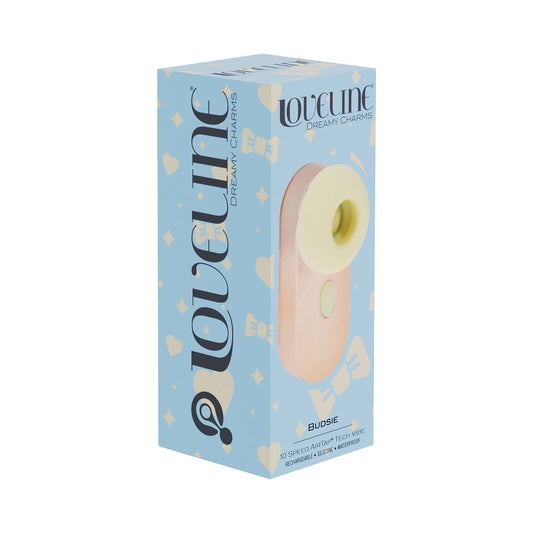 LoveLine Budsie Rechargeable Vibrator with AirTap Technology – Yellow