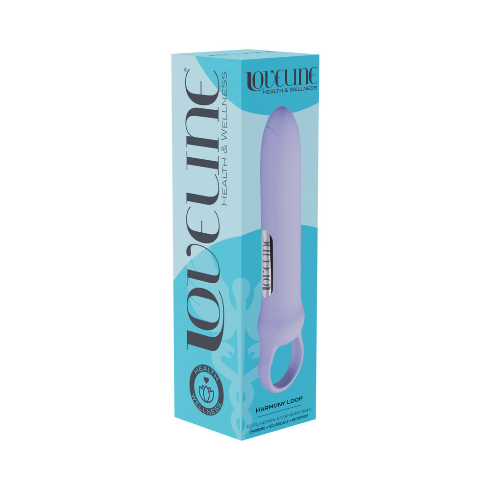 LoveLine Harmony Loop Silicone Bullet Massager – Assorted Colors