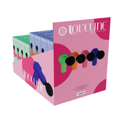 LoveLine MicroBoost Massager – Compact Mini Massage Gun with 10 Vibrating Functions – Assorted Colors