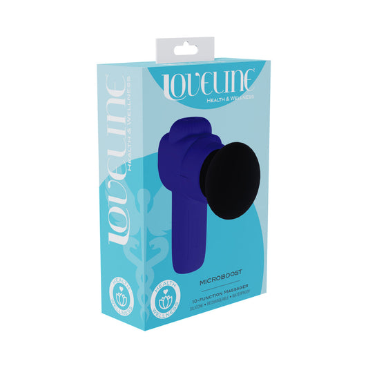 LoveLine MicroBoost Massager – Mini Massage Gun – Purple