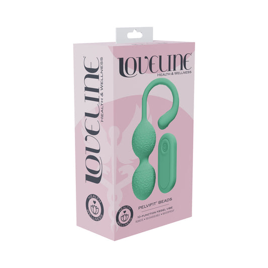 LoveLine PelviFit Beads Kegel Vibrator – Green