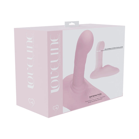 LoveLine Satisfaction Grinder Adjustable Thrusting Pulse Wave – Light Pink