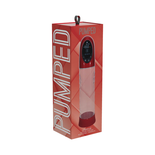 PUMPED CyberPulse Automatic Waterproof Pump - Metallic Red