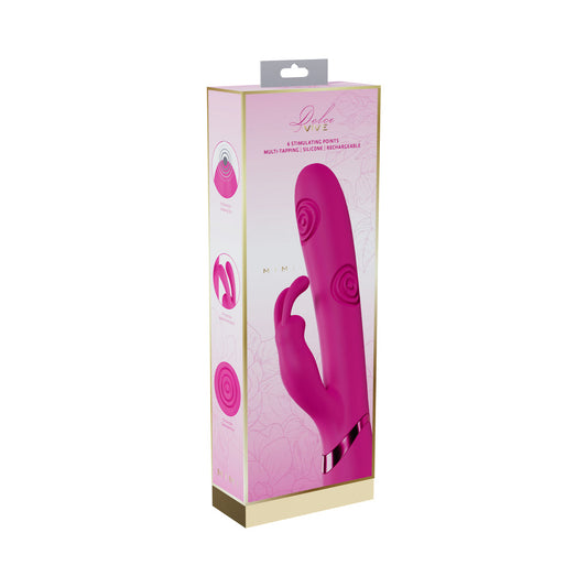 VIVE Mimi Rechargeable G-Spot Vibrating Rabbit – Hot Pink