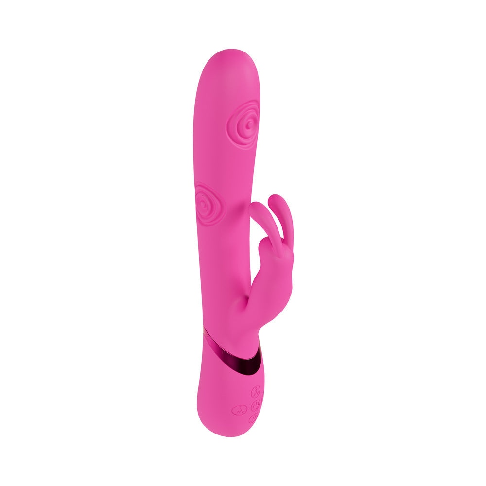 VIVE Mimi Rechargeable G-Spot Vibrating Rabbit – Hot Pink