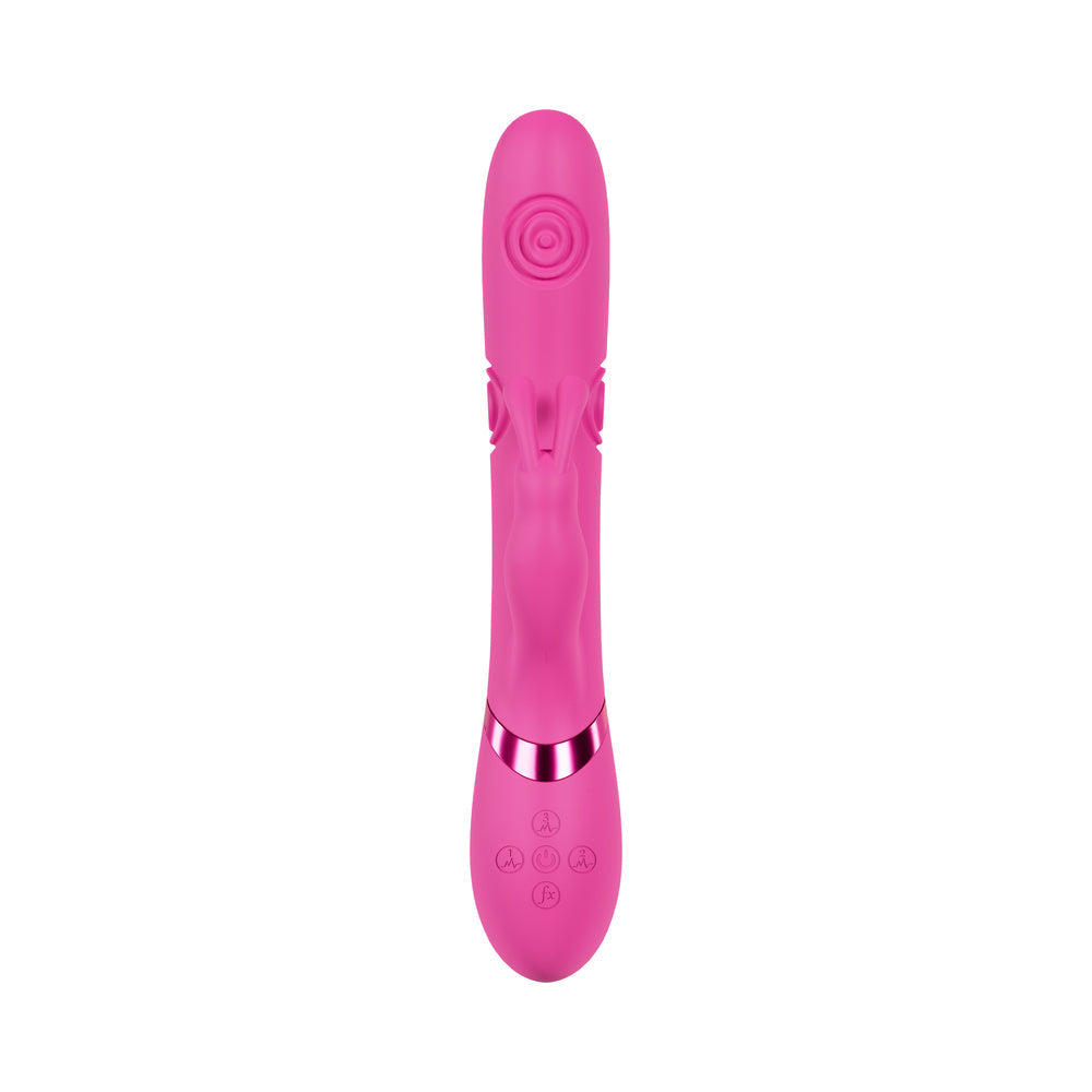 VIVE Mimi Rechargeable G-Spot Vibrating Rabbit – Hot Pink