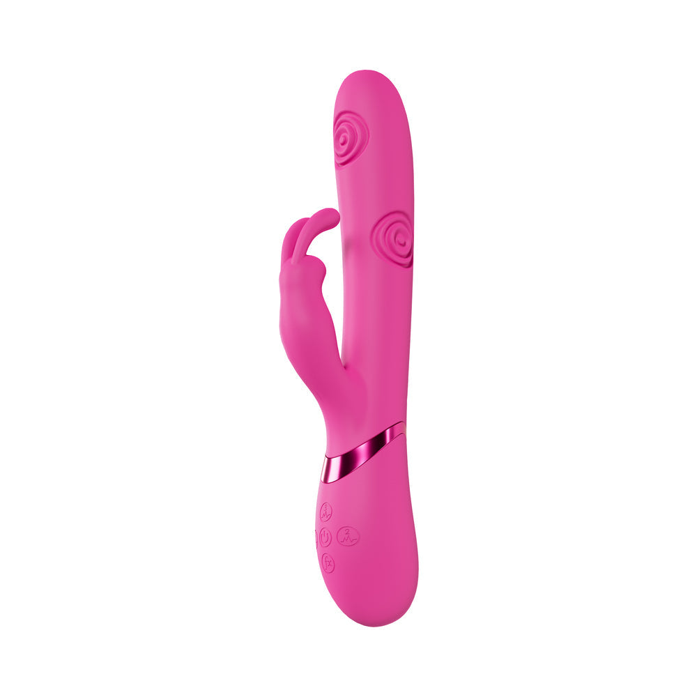 VIVE Mimi Rechargeable G-Spot Vibrating Rabbit – Hot Pink