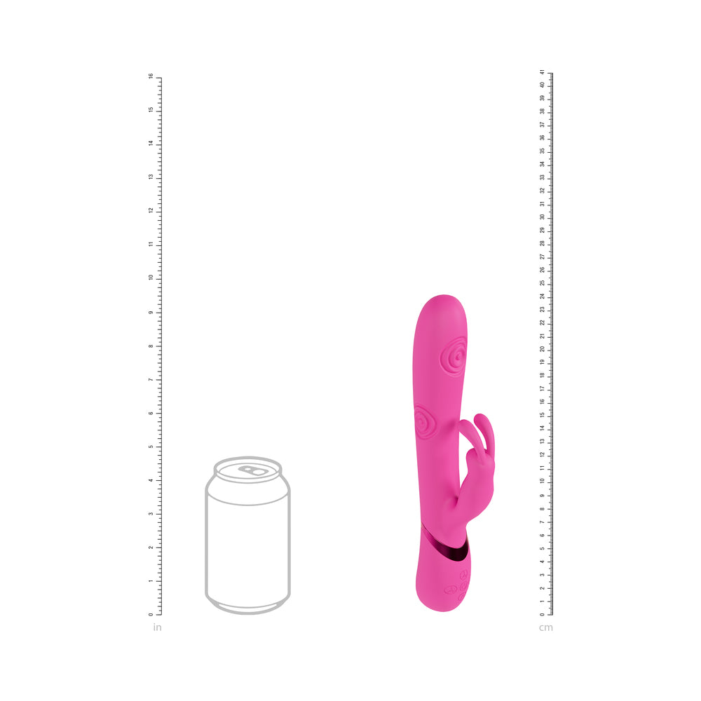 VIVE Mimi Rechargeable G-Spot Vibrating Rabbit – Hot Pink
