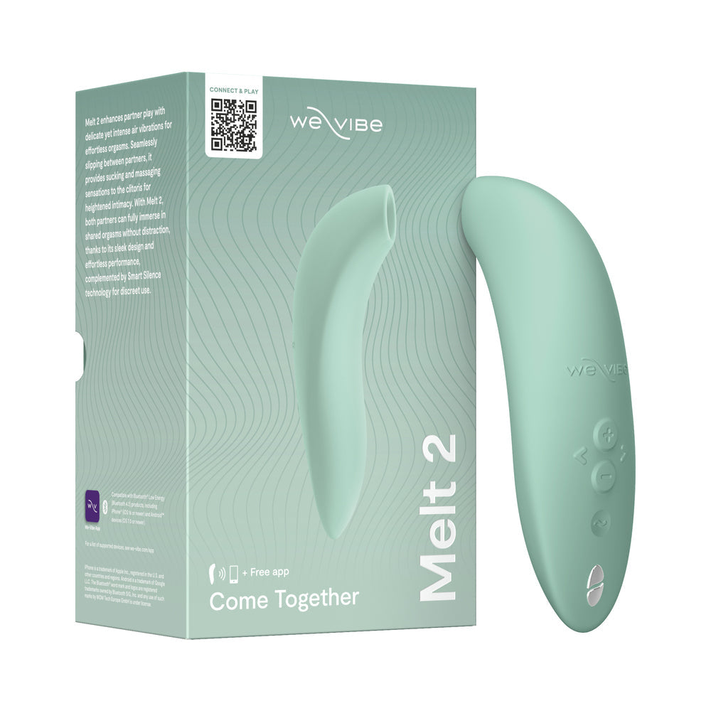 We-Vibe Melt 2 Clitoral Stimulator with Pleasure Air Technology – Sage