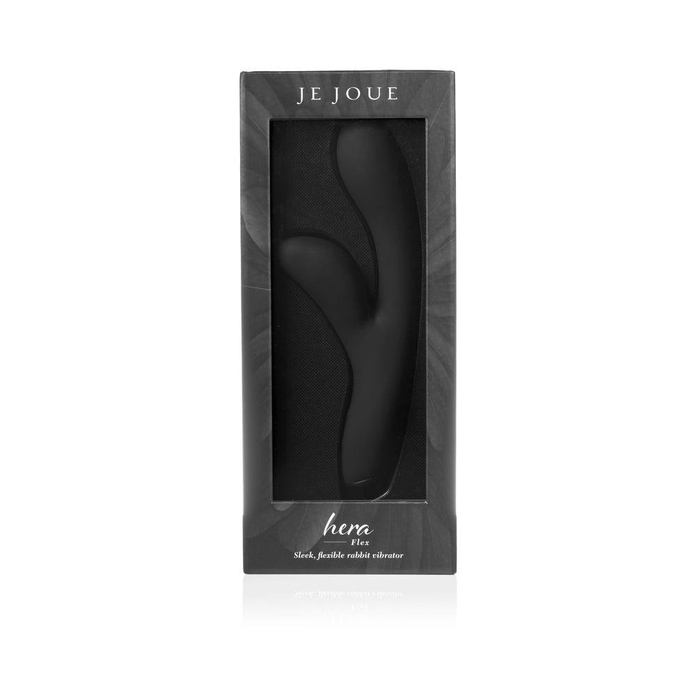 Je Joue Hera Flex Dual Stim Rabbit Vibrator – Black