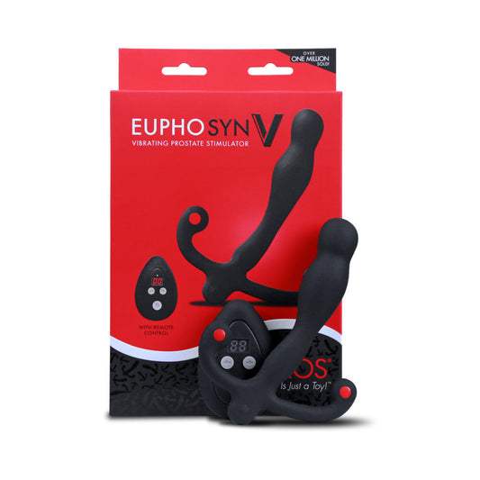 Aneros Eupho Syn V Vibrating Pleasure Device – Black