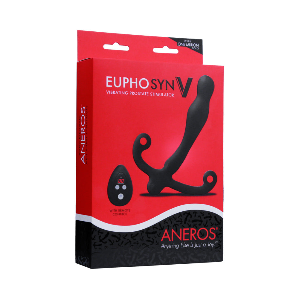 Aneros Eupho Syn V Vibrating Pleasure Device – Black