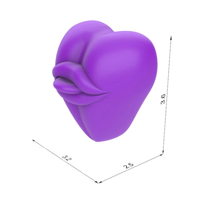 Banana Pants Kissi Stimulation Cushion for Strap-On Dildos - Purple