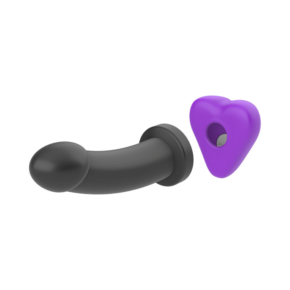 Banana Pants Kissi Stimulation Cushion for Strap-On Dildos - Purple