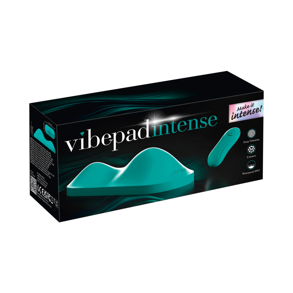 Vibepad Intense Vibrating Cushions for Dual Stimulation – Teal