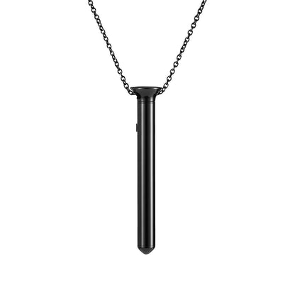 Crave Vesper Mini Vibrator Necklace – Black – Waterproof