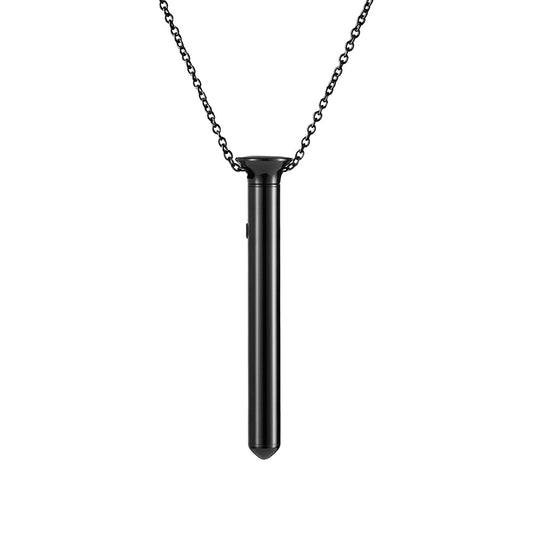 Crave Vesper Mini Vibrator Necklace – Black – Waterproof