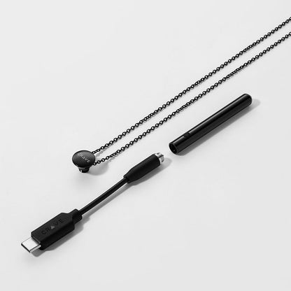 Crave Vesper Mini Vibrator Necklace – Black – Waterproof
