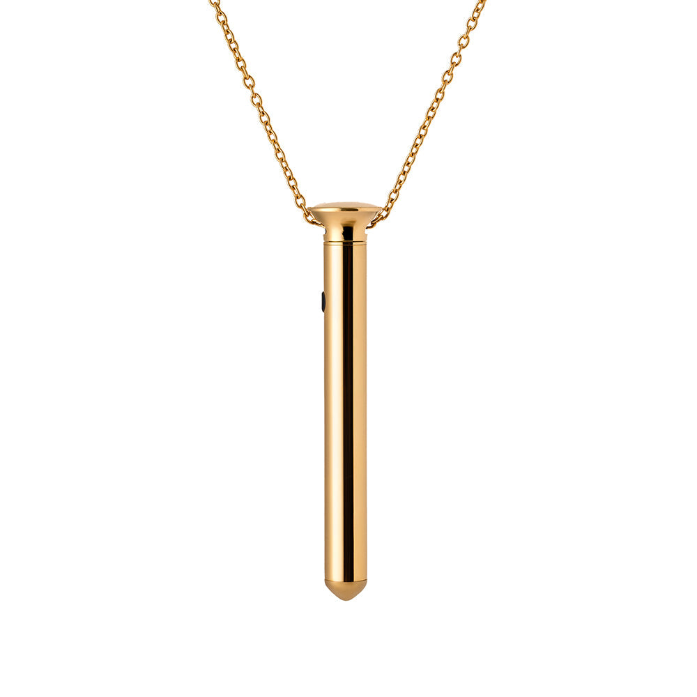 Crave Vesper Mini 24K Gold Necklace and Discreet Vibrator