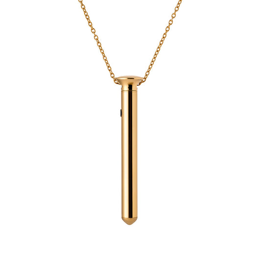 Crave Vesper Mini 24K Gold Necklace and Discreet Vibrator