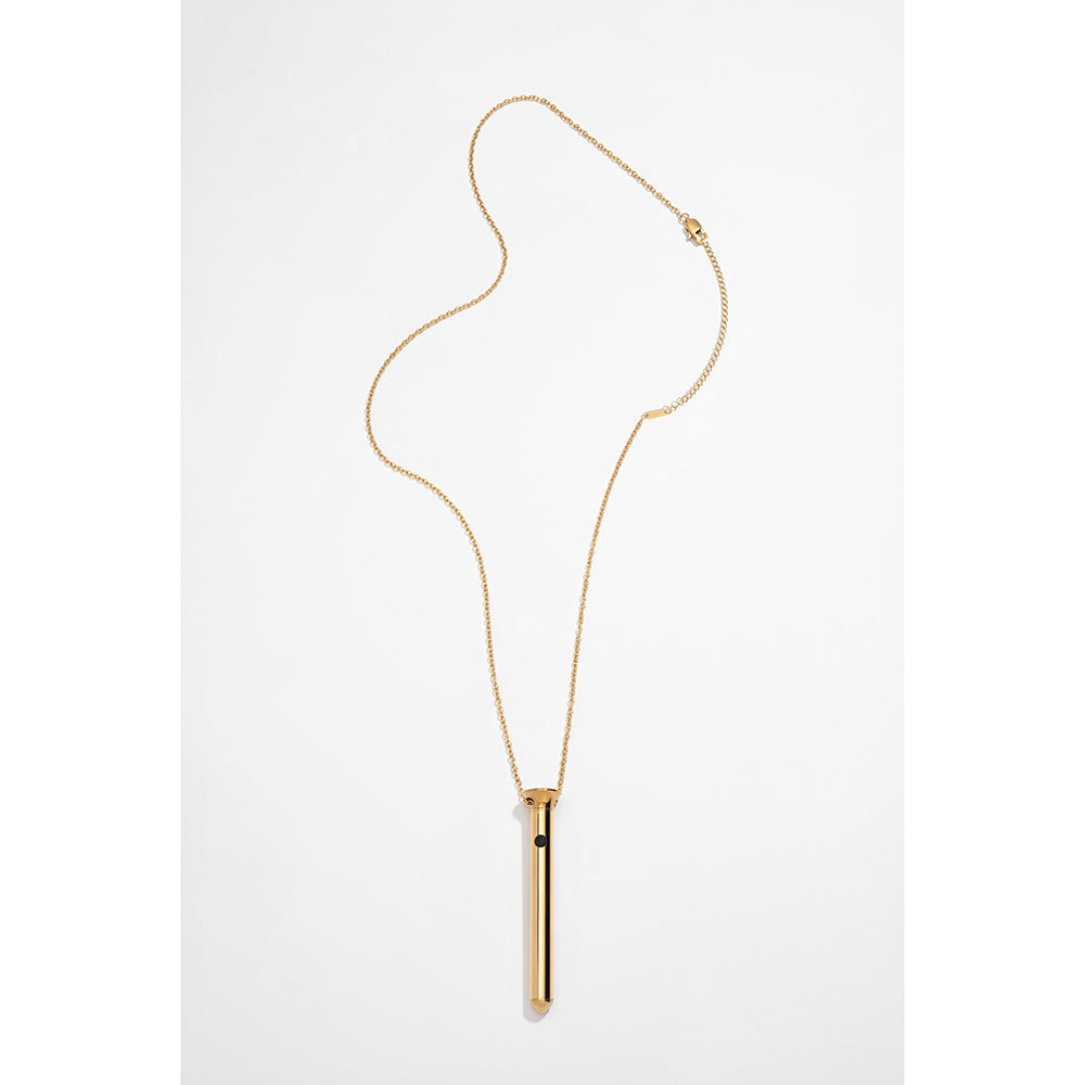 Crave Vesper Mini 24K Gold Necklace and Discreet Vibrator