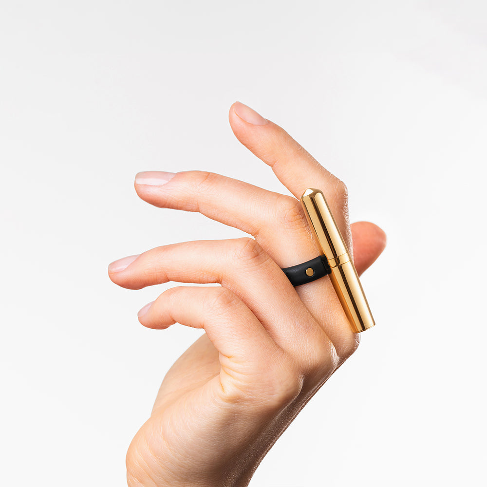 Crave Tease Ring 24K Gold - Finger Vibe with Waterproof Design