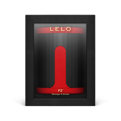 LELO F2S Massager & Stroker – Red – App-Connected with 8 Powerful Settings
